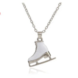 Enamel Skates Necklace - Set of 10 Jewelry Items
