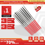 10pcs High Temp Diamond Mini Needle File Set for Jewelry Polishing & Engraving
