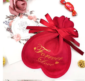 10 pcs Velvet Bags Pouches Drawstring Jewelry Packing Bags