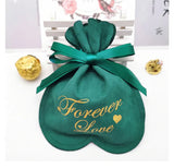 10 pcs Velvet Bags Pouches Drawstring Jewelry Packing Bags