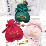 10 pcs Velvet Bags Pouches Drawstring Jewelry Packing Bags