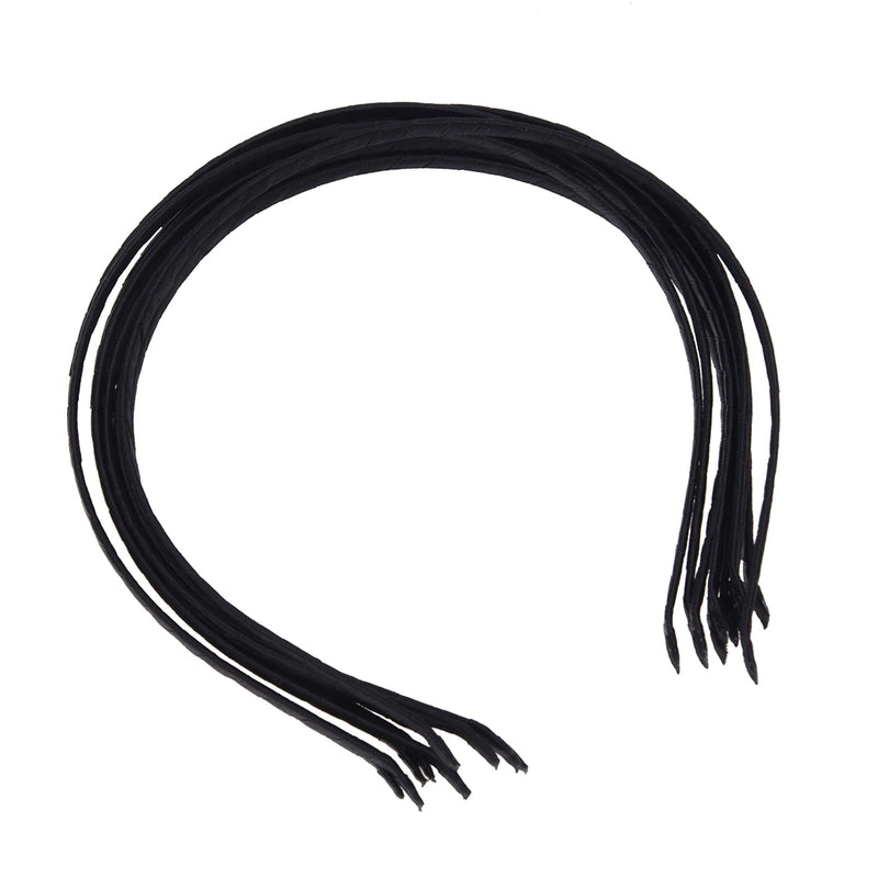 10 Pack Satin Headband Clip Set for Women and Girls
