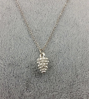 10 Christmas Tree Ornaments 5 Pinecone Pendant Necklace Women Jewelry