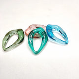 DIY Spring Water Drop Ring Pendant Accessories Material