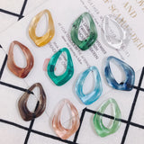DIY Spring Water Drop Ring Pendant Accessories Material
