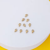 DIY Stainless Steel Bracelet Buckle Set - 10 Pieces