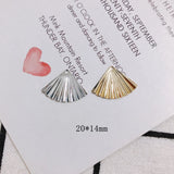 10 pc Fan-shaped Earrings Accessories for Personality Retention