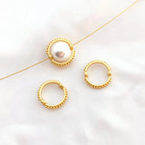 10pcs Double Hole Bead Ring DIY Jewelry Making Accessories