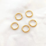 10pcs Double Hole Bead Ring DIY Jewelry Making Accessories