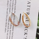 10pcs Alloy White Gold Earrings for Jewelry Making