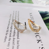 10pcs Alloy White Gold Earrings for Jewelry Making