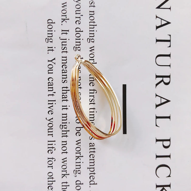 10pcs Alloy White Gold Earrings for Jewelry Making