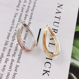 10pcs Alloy White Gold Earrings for Jewelry Making