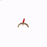 Custom Alloy Semicircle Earrings Accessories