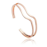 10pcs Wave Hollow Metal Bangles Silver Plated Adjustable Cuff Bracelets