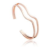 10pcs Wave Hollow Metal Bangles Silver Plated Adjustable Cuff Bracelets