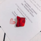 10pcs Stone Shaped Resin Earring Jewelry Material