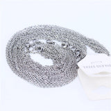 10 pcs Stainless Steel Jewelry Chain Set - Durable & Non-Fading Accessories