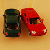 Set of 10 Light Grey Car Scale Cable W/N Painted Rooms