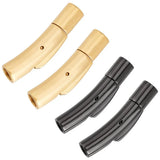 10 Sets Stainless Steel Bayonet Clasps for DIY Jewelry Making