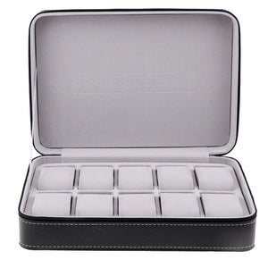 10 Slot Watch Box Jewelry Storage Organizer