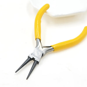 Yellow Handle Long Fixing Jewelry Pliers Kit for DIY