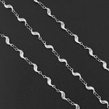 Stainless Steel Cross Heart Link Chain DIY Jewelry Making