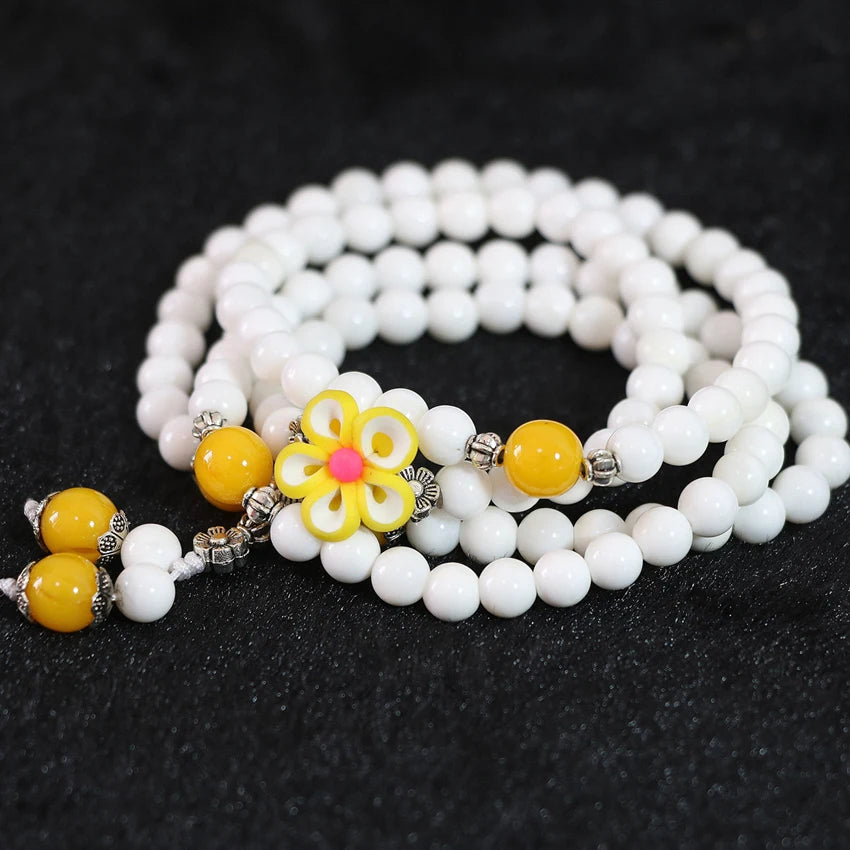 6mm Tridacna Round Beads Bracelets for Women DIY Jewelry