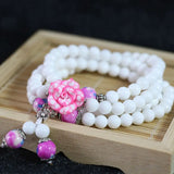 6mm Tridacna Round Beads Bracelets for Women DIY Jewelry