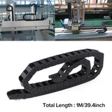 10x20mm 1M Plastic Towline Cable Drag Chain