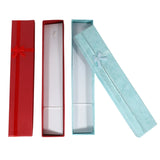 Set of 10 Long Rectangular Jewelry Necklace Gift Boxes