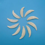Tibet Wolf Tooth Charms Pendant for Jewelry Making