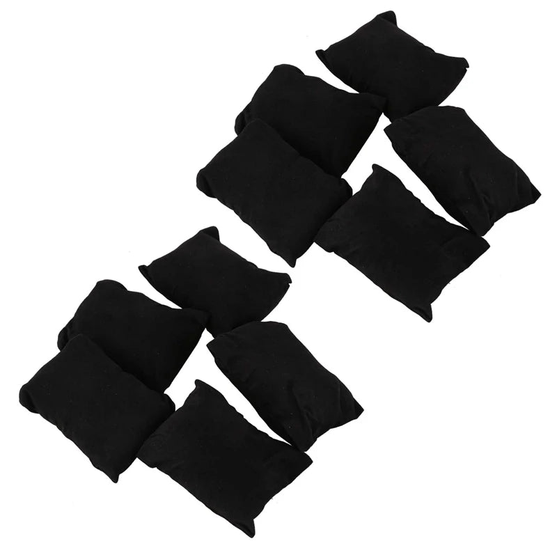 Velvet Bracelet Watch Jewelry Display Pillow Set of 10