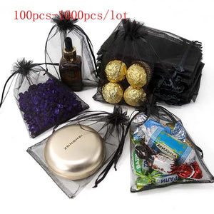 Organza Gift Bags Jewelry Bags Drawstring Package Bags