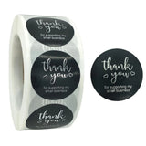 100-1000 Thank You Small Business Foil Labels Stickers for Decoration