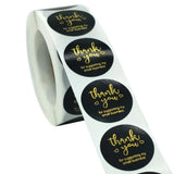 100-1000 Thank You Small Business Foil Labels Stickers for Decoration
