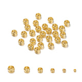 100/120pcs Stainless Steel Stopper Spacer Beads for DIY Jewelry Making
