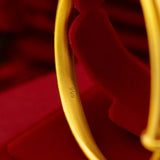 14K Bangles Jewelry for Women Not Fade Pulseira Feminina Bizuteria