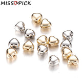 100/200/300pcs 6mm CCB Plated Love Heart Beads Spacer for DIY Jewelry Making