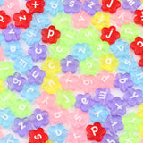 100/200/400Pcs Acrylic Flower Heart Beads for Jewelry Making