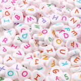 100/200/400Pcs Acrylic Flower Heart Beads for Jewelry Making