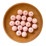 15mm Silicone Beads Teethers DIY Threaded Silica BPA Free Teething
