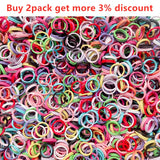 100/200/500pcs 8mm Candy Metal Jump Rings Split Double Ring DIY Necklace