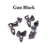100-200PCS Earring Back Stopper Earnuts Stud Gold/Silver Earrings Clasp Nut Plug