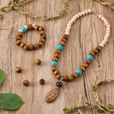100-200Pcs Natural Wood Beads Big Hole Rondelle Wooden Spacer Beads Balls