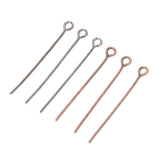 100-200 Pcs Nine Words Needle Pins Eye Pin Jewelry Findings