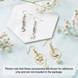 100-200Pcs Stainless Steel Star Moon Charms for DIY Jewelry Making