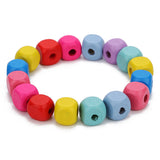 100-200pcs Mixed Wooden Beads for Jewelry Making DIY Bracelet Necklace