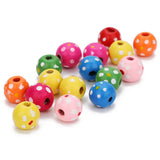 100-200pcs Mixed Wooden Beads for Jewelry Making DIY Bracelet Necklace