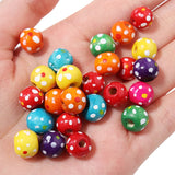 100-200pcs Mixed Wooden Beads for Jewelry Making DIY Bracelet Necklace
